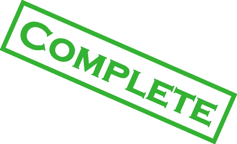 Complete!